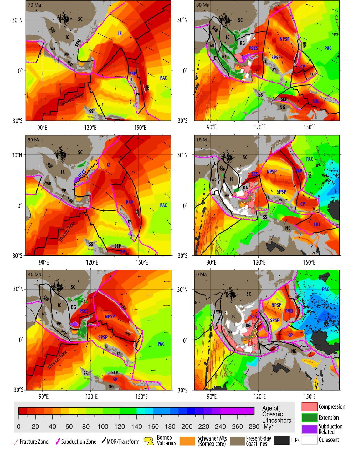 (PDF) The Cretaceous and Cenozoic tectonic evolution of Southeast Asia