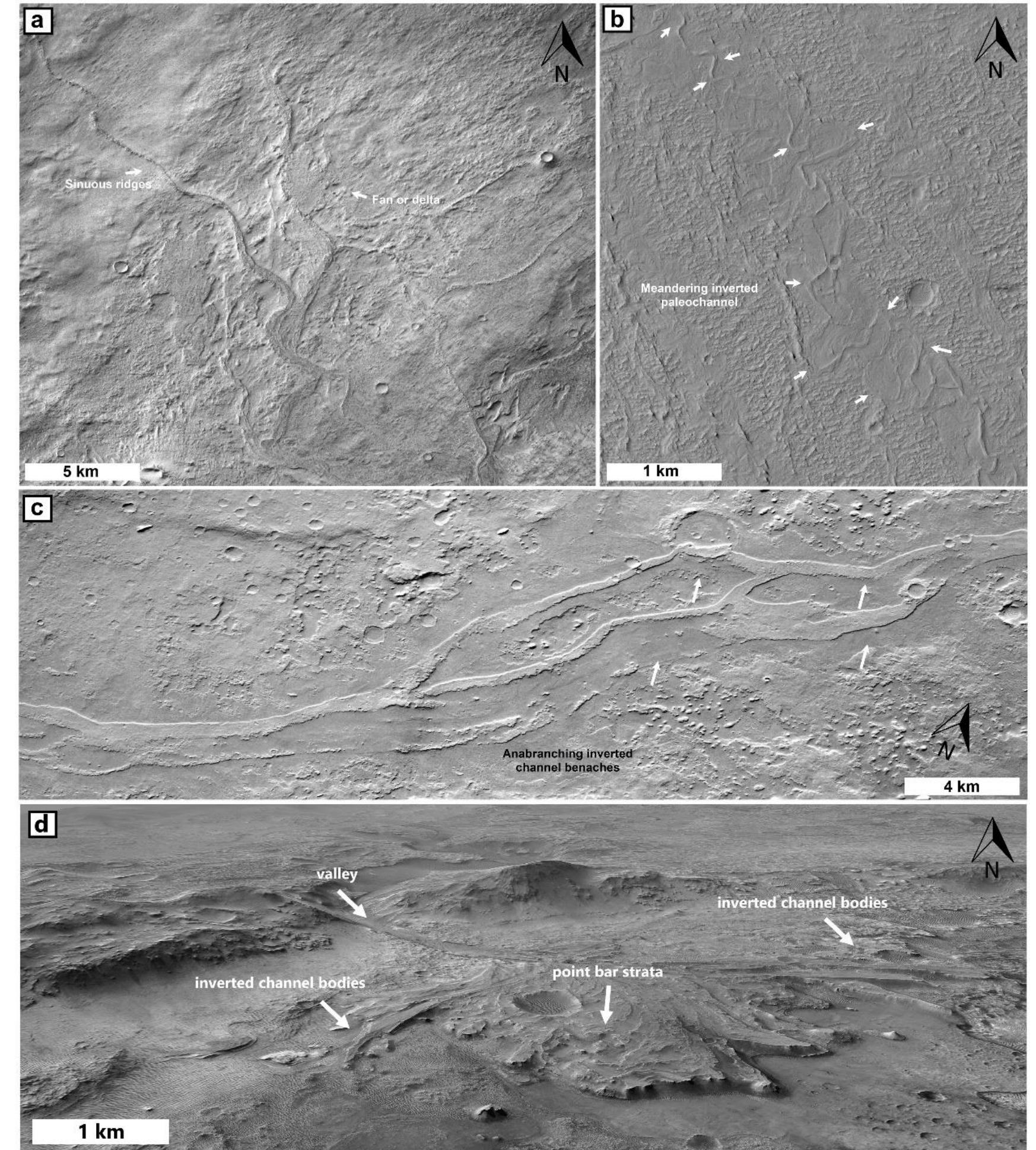 (PDF) Global inventories of inverted stream channels on Earth and Mars