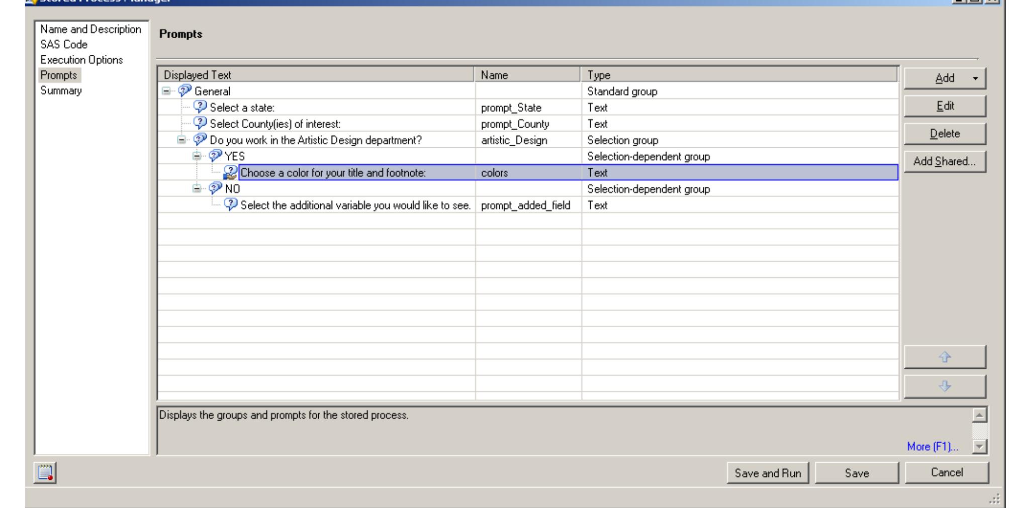 (PDF) Using Dynamic and Cascading Prompts in SAS® Enterprise Guide®