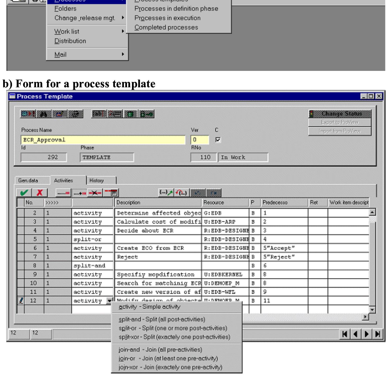 (PDF) Combining Workflow and PDM: Enhancing the Workflow Module of ...