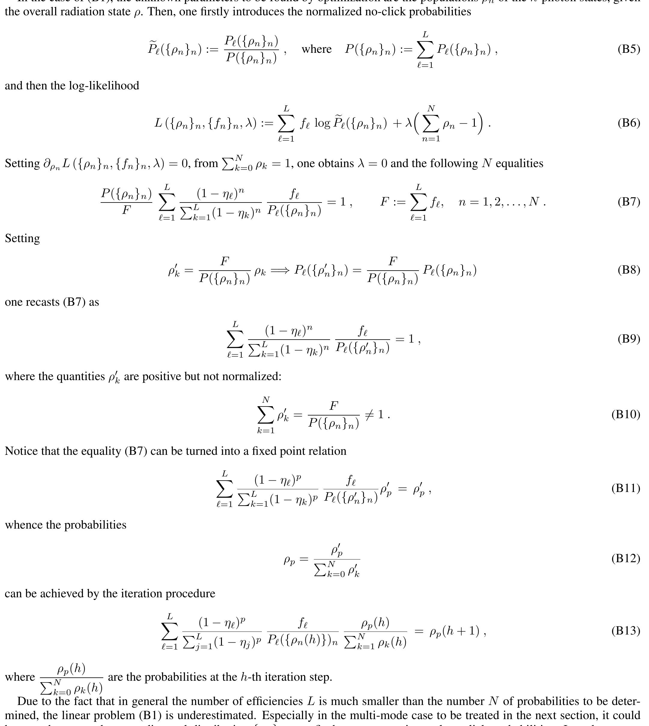 Table 1 - Quantum state features of the FEL radiation from