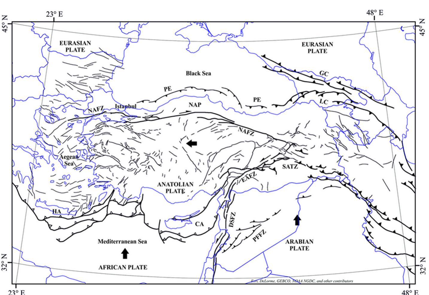 Area source model (reproduced with permission from segsetyan