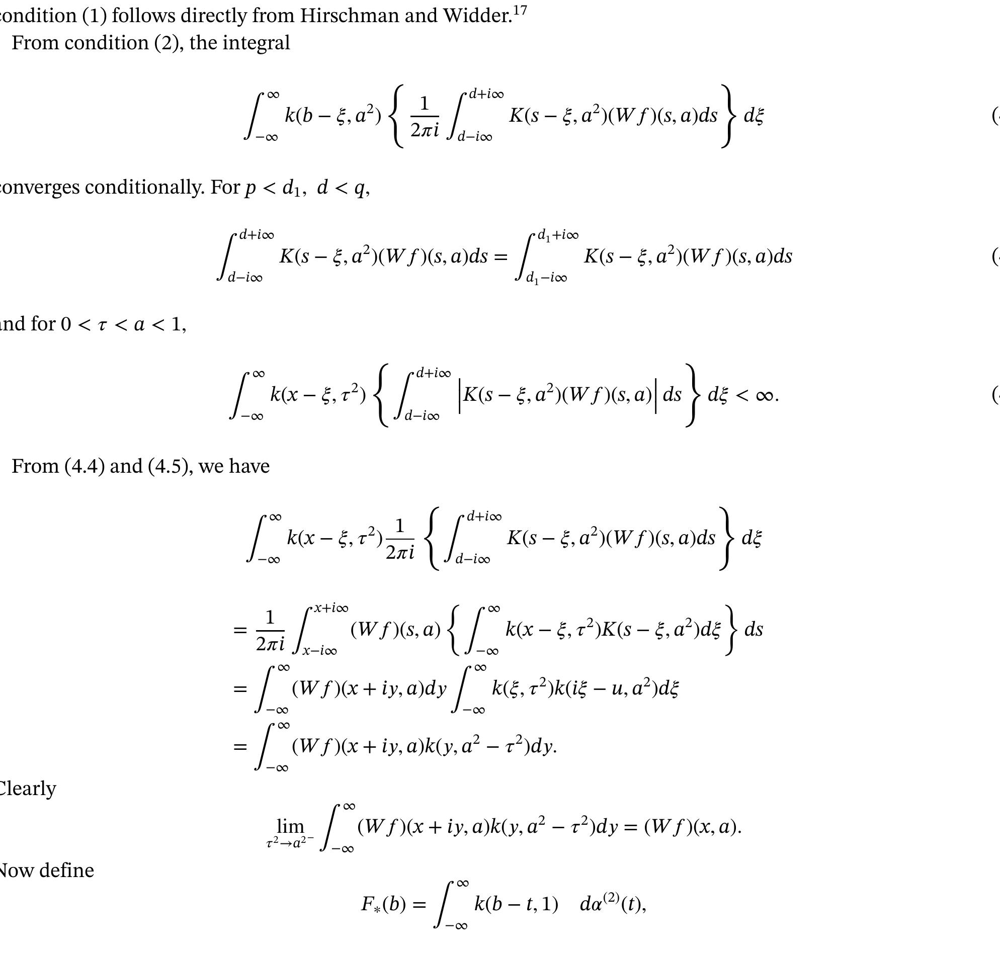 (PDF) Representation theorems for the Mexican hat wavelet transform