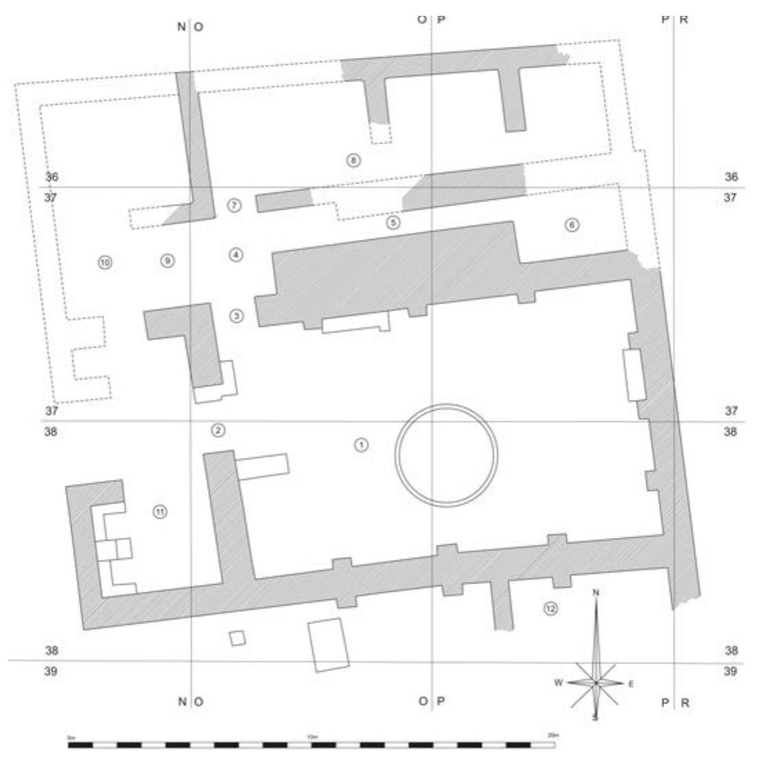 Fig. 3. Pilastered structure from Level 11b. 