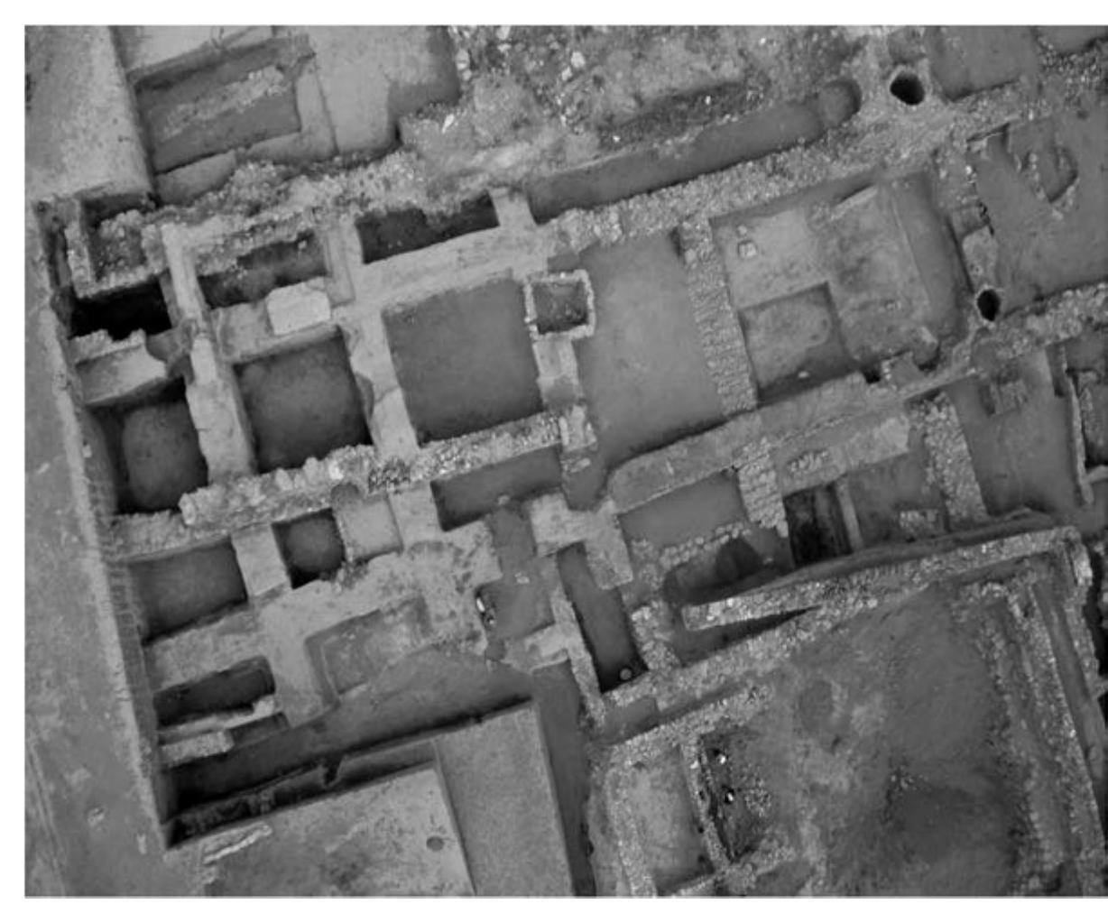 Fig. 4. The monumental structure found in 2010. 