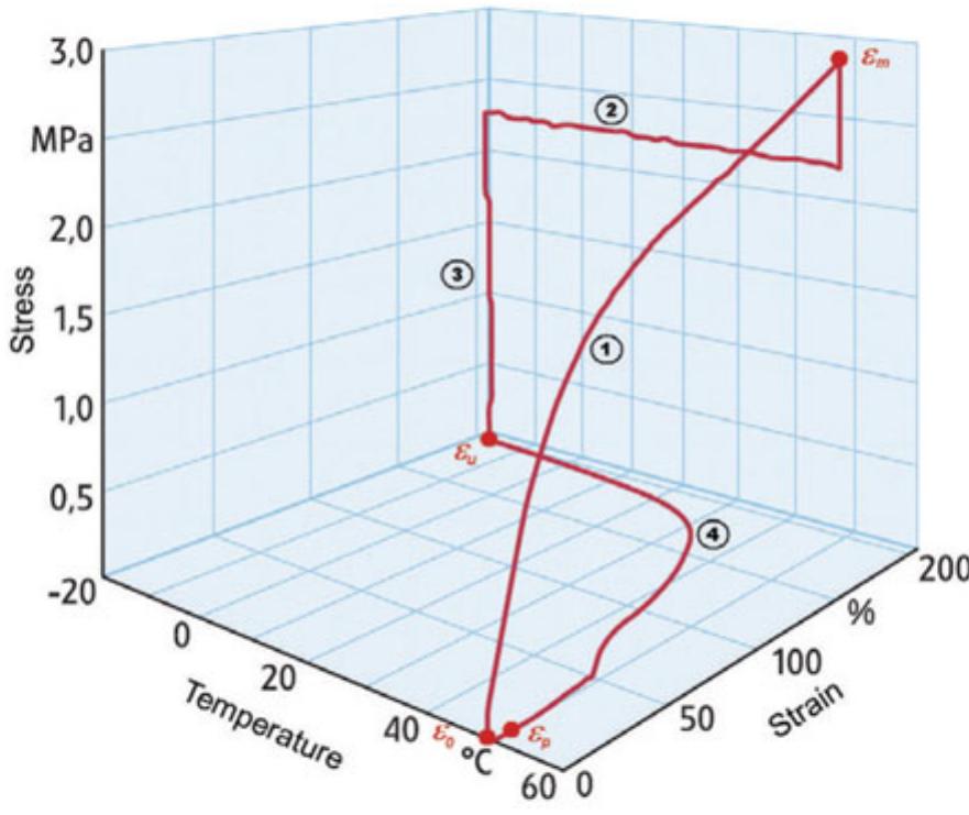 Figure 2 - from Introduction to Shape-Memory Polymers,
