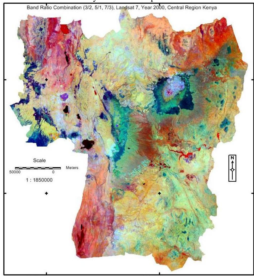 Figure 7 - from A comparison of Landsat 8 (OLI) and Landsat