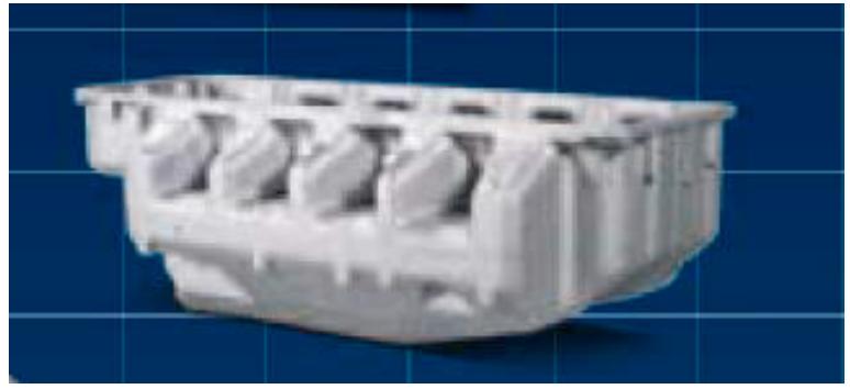 Sump Model Test Test object - oil sump model