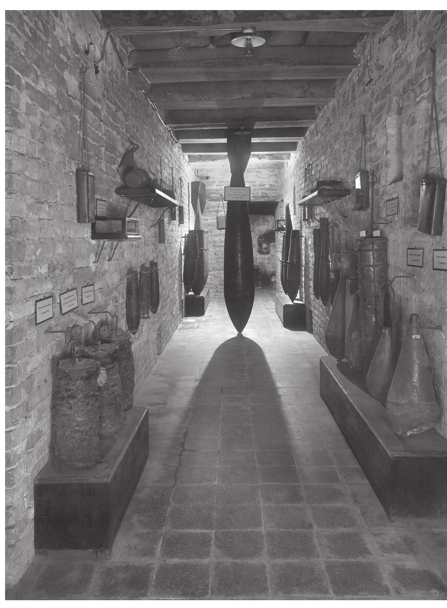 Fig. 7. Padua, Civic Museum, Room of the Great War, after the 1920s. Courtesy of the Photographic Cabinet of the Civic Museum of Padua, inv. E 1542 