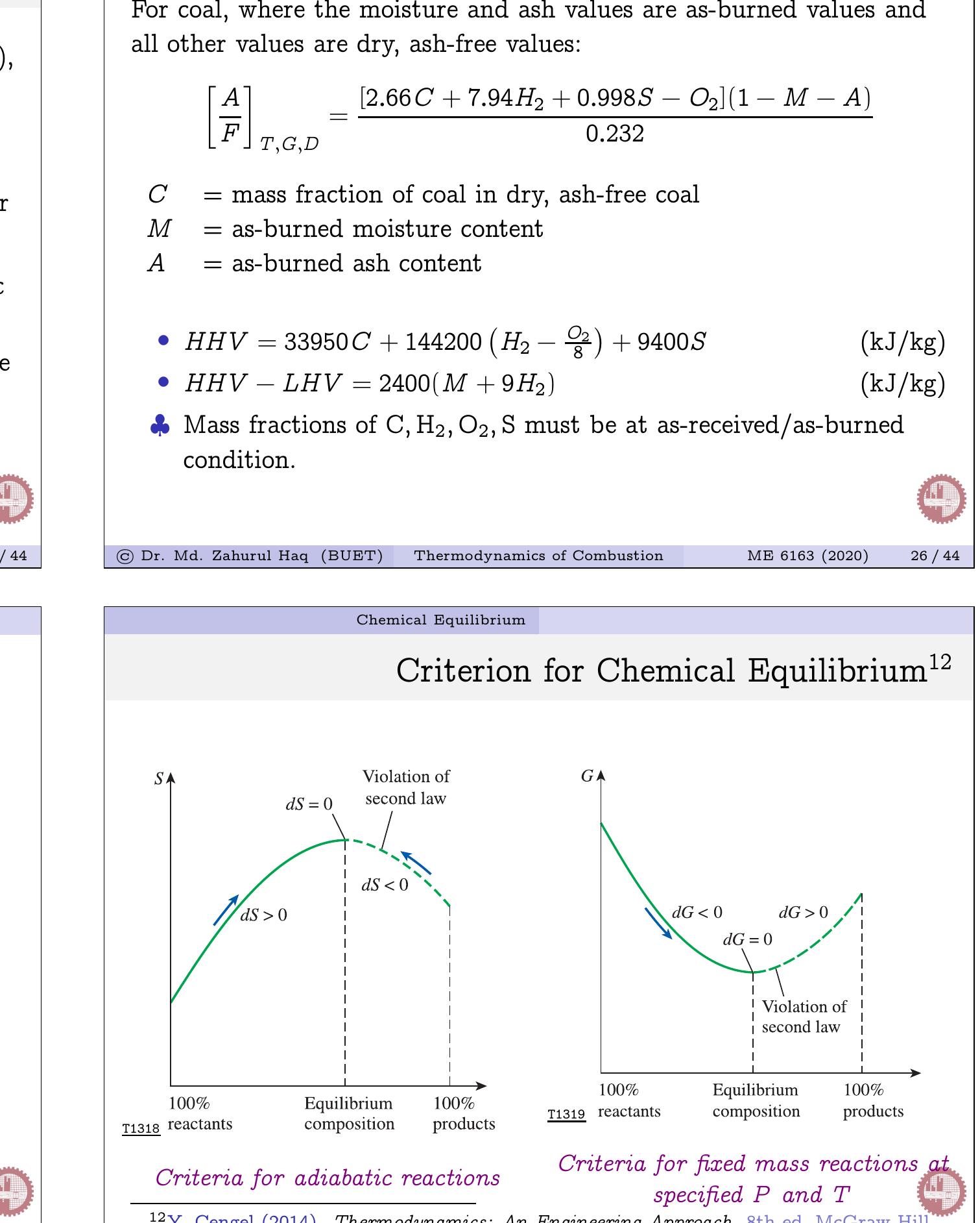 (PDF) Thermodynamics of Combustion