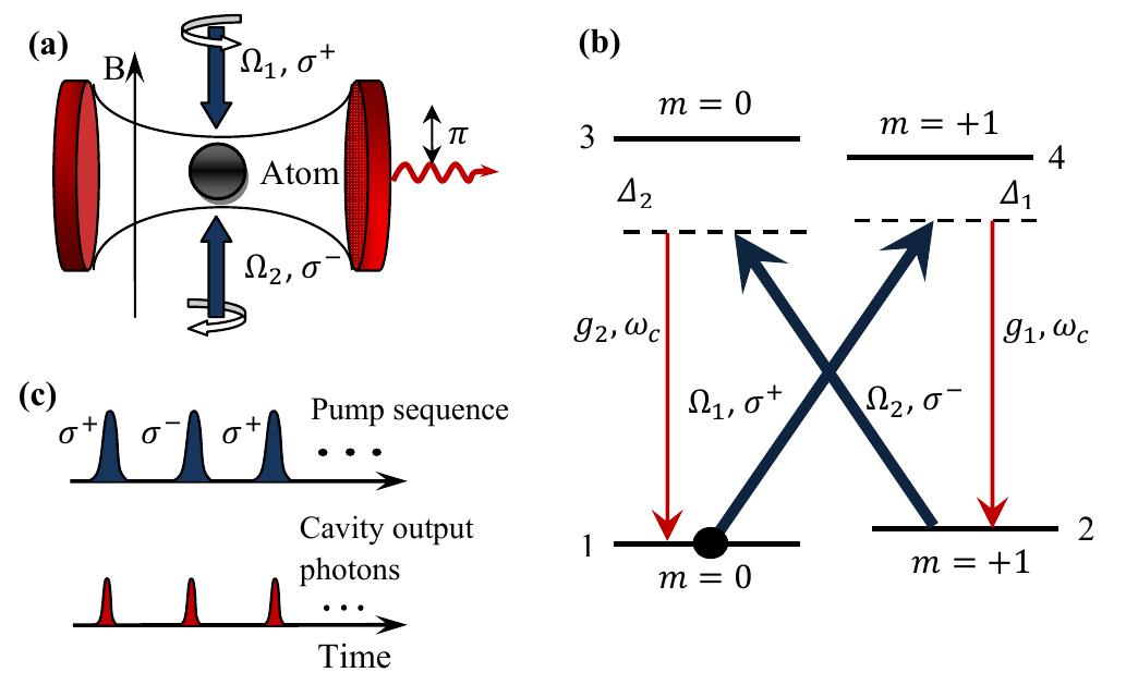 (PDF) Deterministic source of a train of indistinguishable single ...