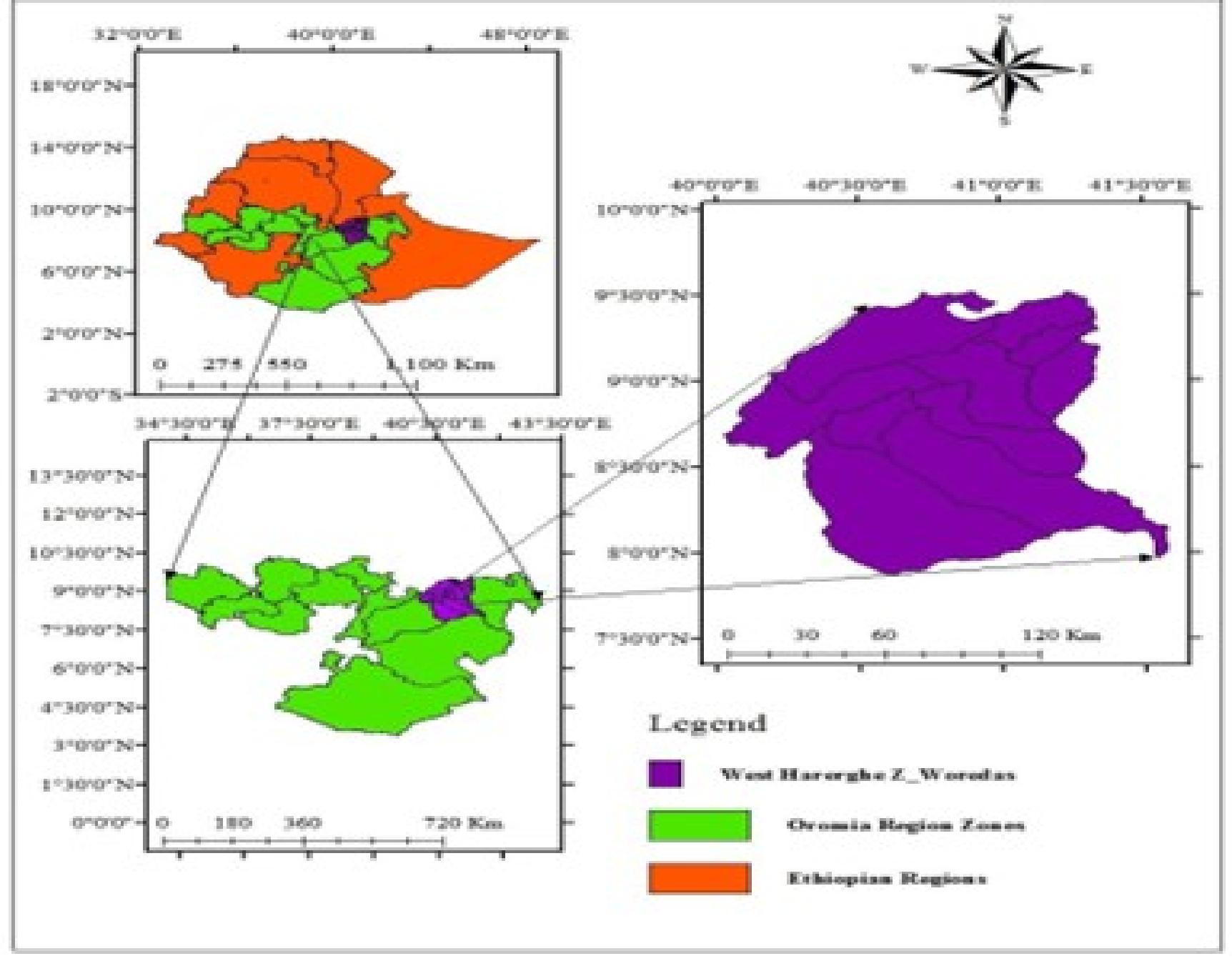 Hararge Map (PDF) A Geographic Information System Based Soil Erosion Assessment for ...