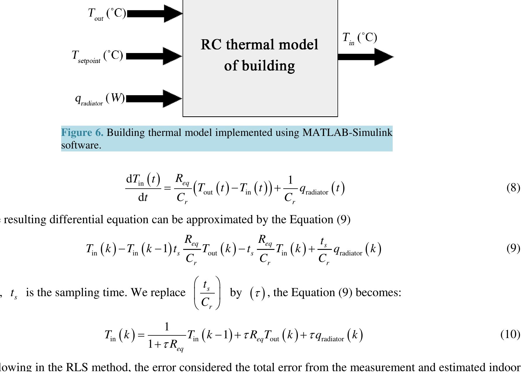 (PDF) Comparison and Simulation of Building Thermal Models for ...