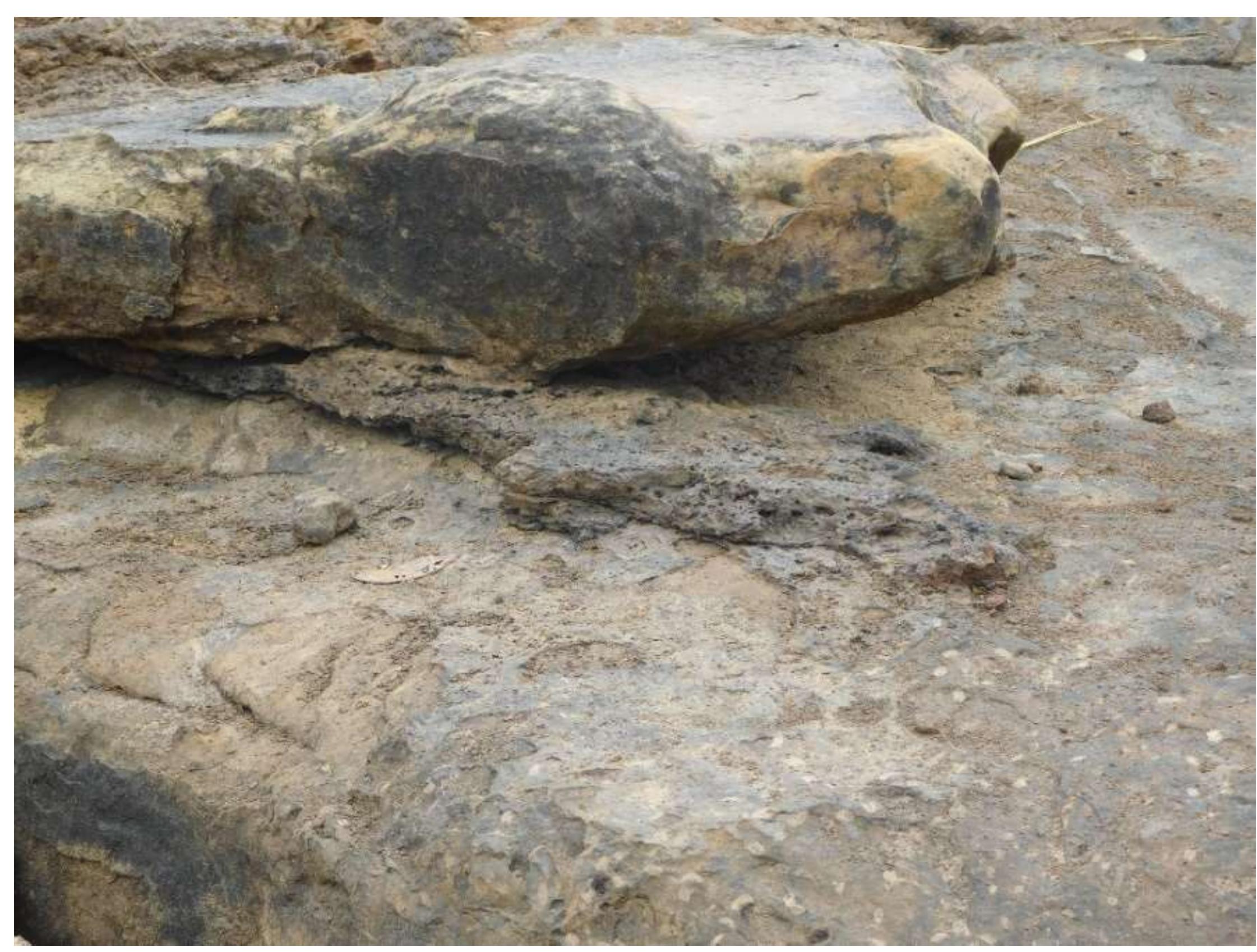 Fig. No. 06: Evidences of smelting (Barikarak I) 