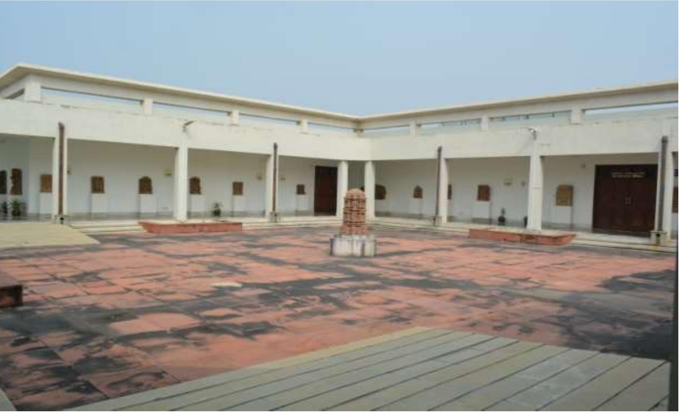 ASI Site museum, Dholavira: The site museum at Dholavira was established in the year 2007. | comprises of information and relics from the ancient site of Dholavira. Several seals and seals, « graded scale built on a burned rib bone of an animal, beads of semi-precious stones, copper, gold shell, and terracotta were among the notable artefacts discovered during excavation at the site Among the clay figures, the unicorn animal figure is a noteworthy find. This newly inscribed WH: needs a more interactive museum. This museum has the potential to lead into a captivatin; experience by using various multimedia techniques for the visitors. Instead of showcasing thi techniques of water harvesting, bead making, bangles making through long monotonous descriptive  model. These techniques can be well elaborated with interactive models. 