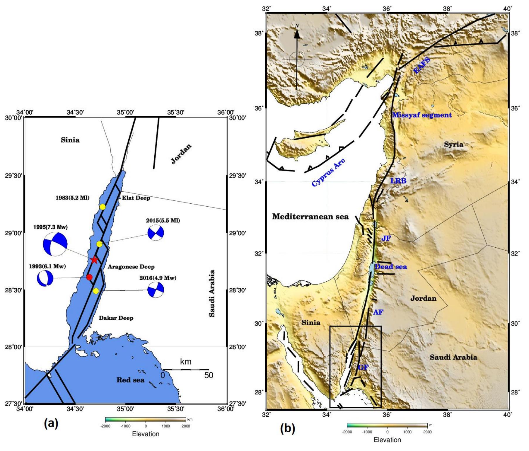 This figure shows: (a) tectonic map of the goa showing the