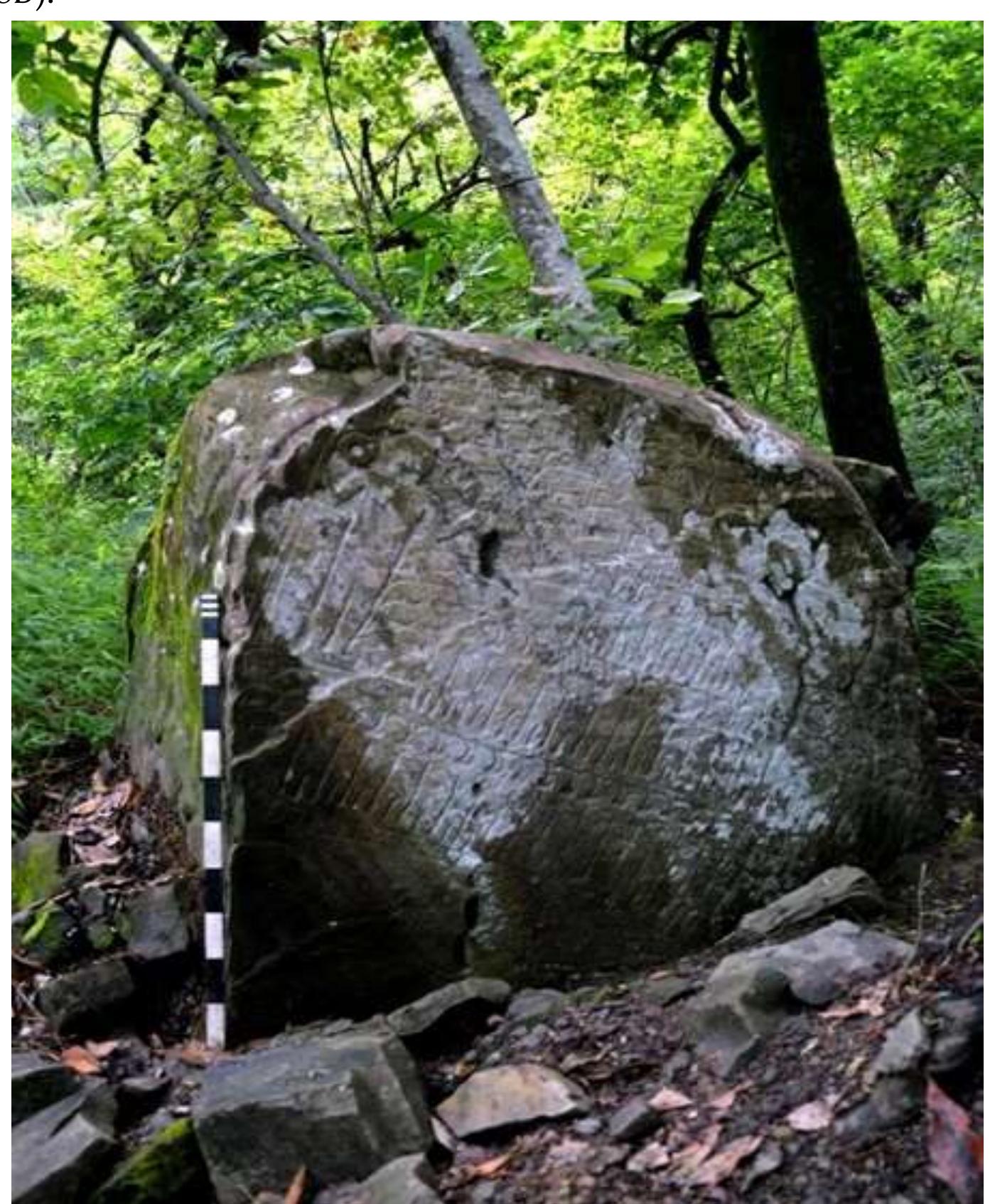 Fig. No. 18 A: Petroglyph IV, Vangchhia 
