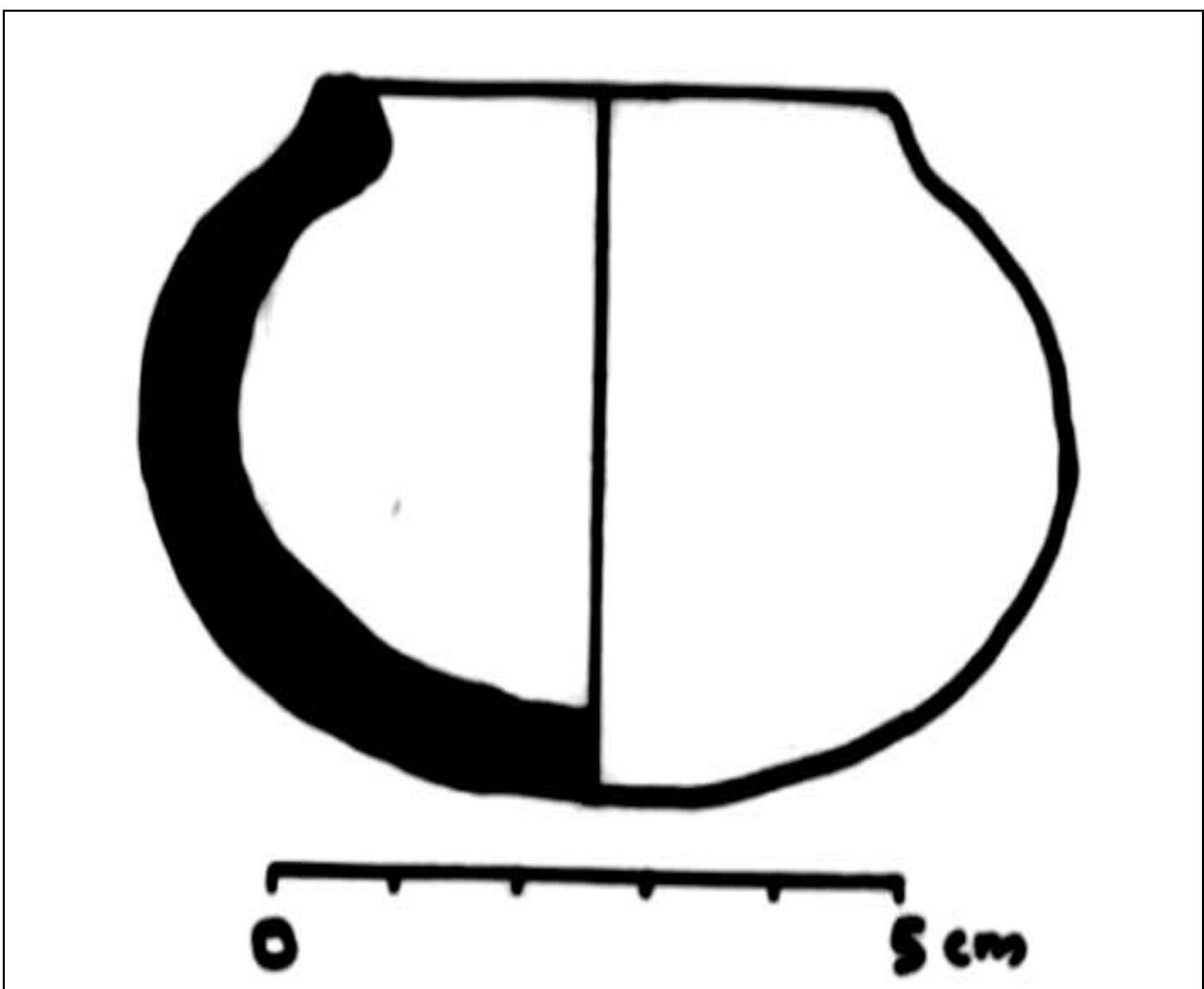 Fig. No. 24: Drawing of Miniature pot 