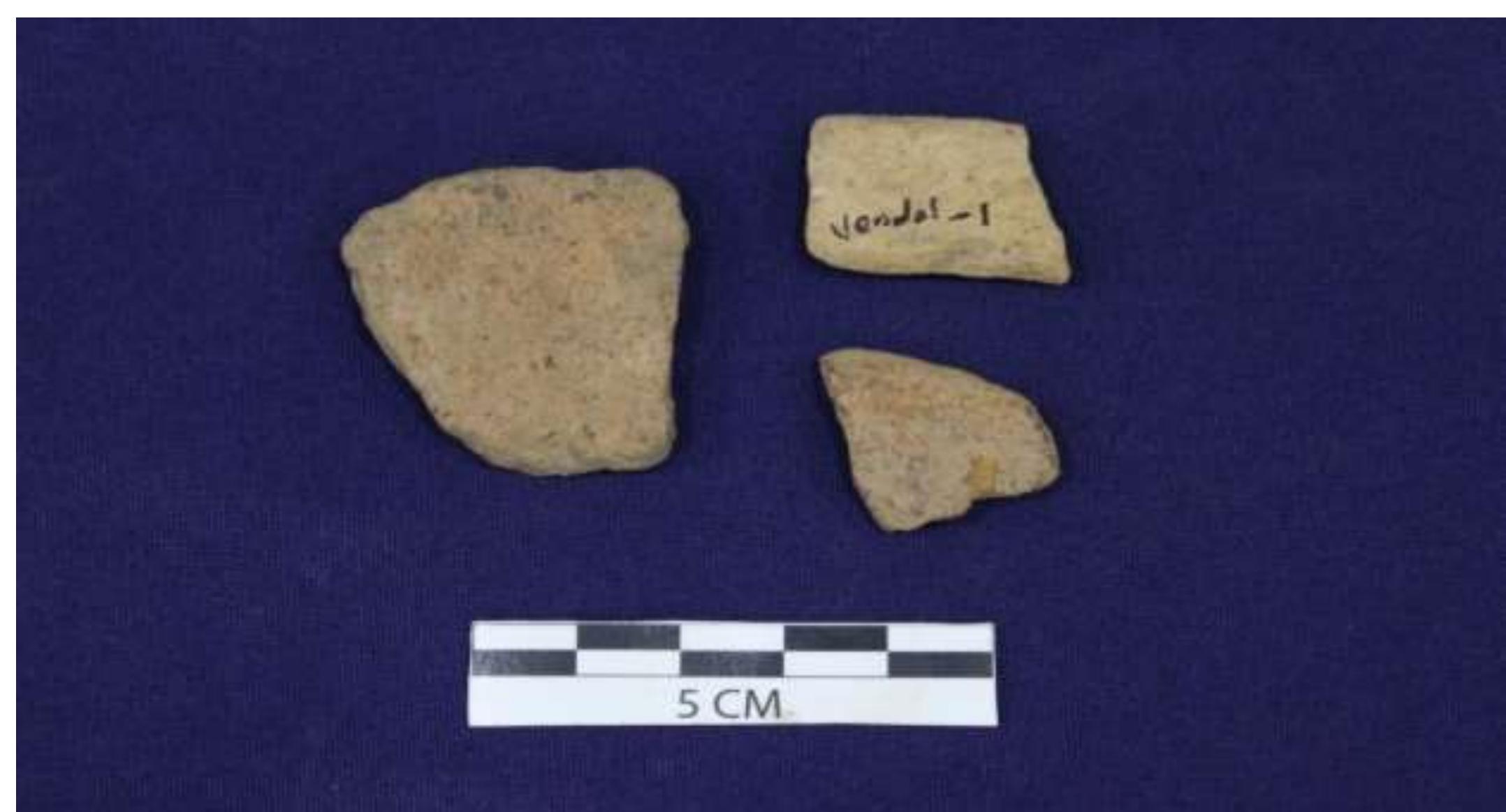 Fig. No. 25: Potsherds from Vendol 