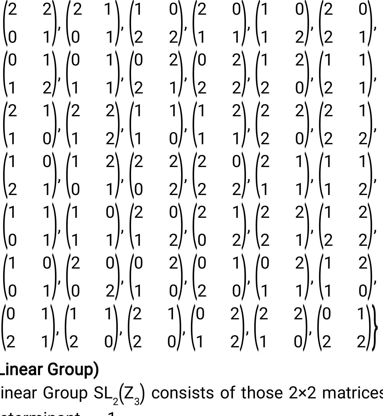 Gl2 Experiments (PDF) Generating the General Linear Group of degree two over a field of ...