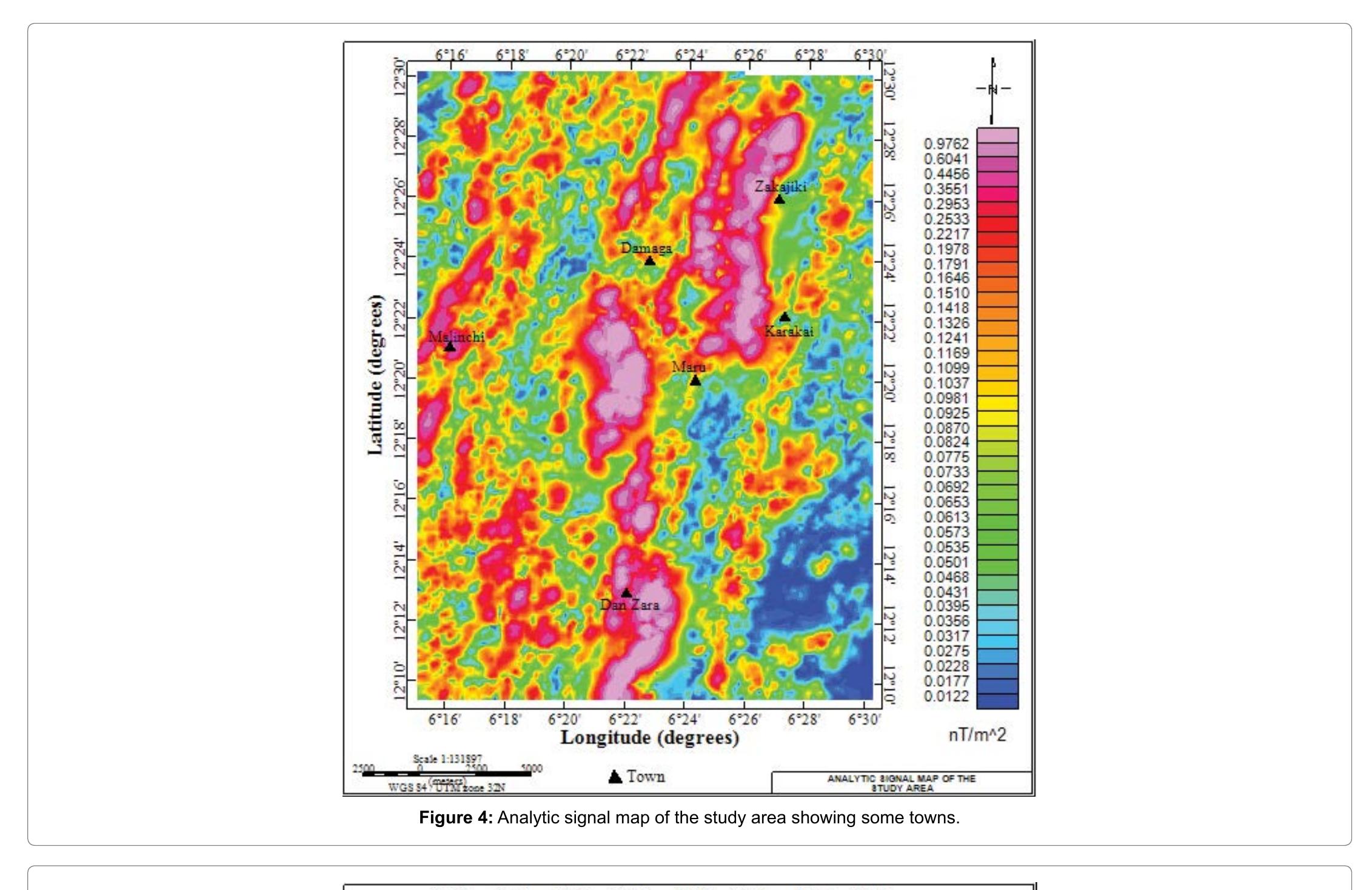 Figure 1 - from Interpretation of Aeromagnetic and Satellite