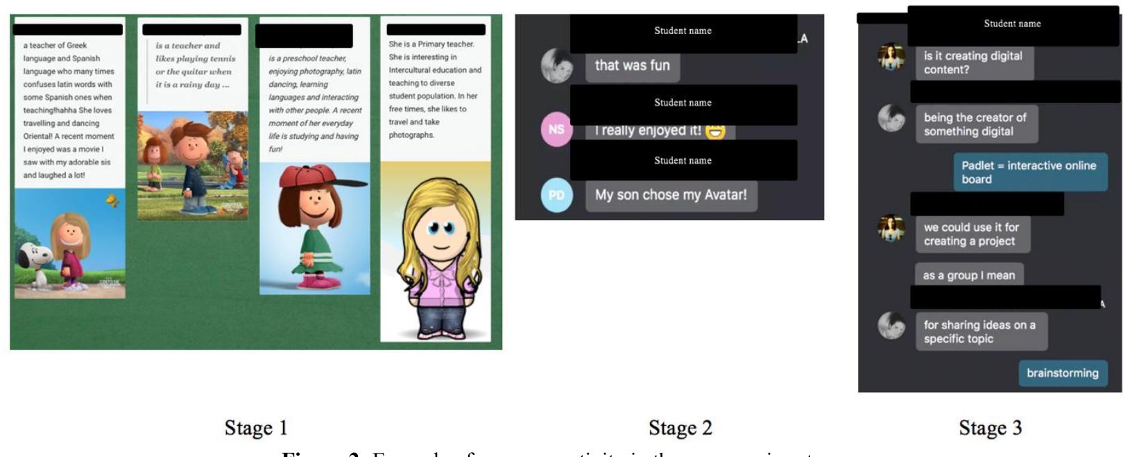 The interactive whiteboard was also used as a space for brainstorming with students about the modules' key concepts (figure 3).  9" International Conference in Open & Distance Learning - November 2017, Athens, Greece - PROCEEDINGS 