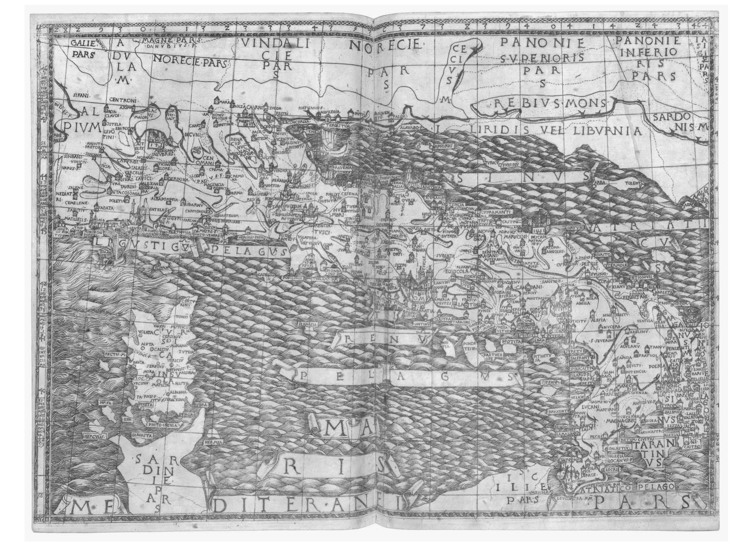 Portolan Charts | Beinecke Rare Book \u0026 Manuscript Library, image size:2494x1817