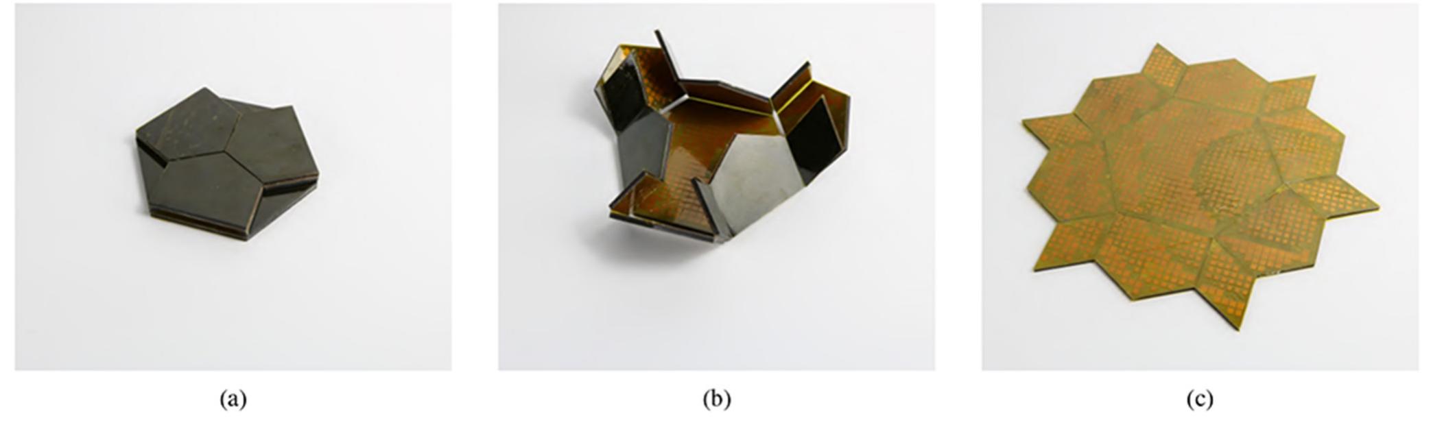 Foldable Reflectarray (PDF) A Foldable Reflectarray on a Hexagonal Twist Origami Structure