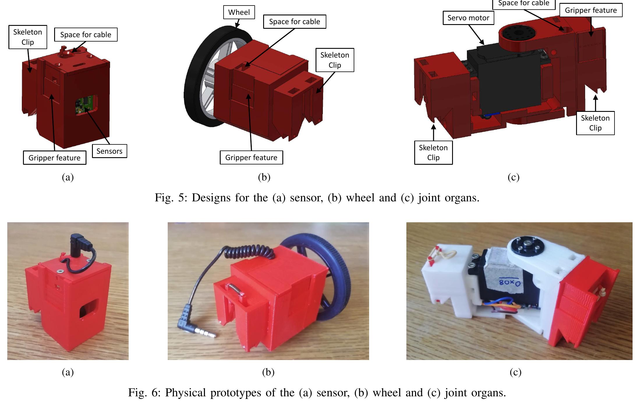 xtremity first, so that the entire limb can then be attached aS a Single part to “skeleton 0”. The process is designed so that when each part is connected to its parent in the robot tree structure, its parent is held directly in a minimise the tolerance stack-up. The process fixture containing dummy versions of the ma sides of the clip, which will hold the parts in place but al  i the  the  the  on t  parts which wil  fixture (4) and t  partly assembled  he robot arm to remove them later. The asse  be furthest from the  joint to the fixture and the last skeleton part the appropriate skeleton part is attached to t  y fixture.  he female half  he joint is moved across onto it (5). process of adding a new component to the fixture, then moving limb onto it continues (6) until the limb is complete (7), at which point it can be attached to the ro he main assemb  fixture in order to begins (1) with a e and one female  OW  mbly begins with head, attaching a to it (2-3). Then  of The  bot 