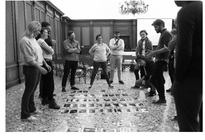 Photographic Workshop with Jonas Bendiksen (Magnum Photos), Venezia, Fondazione Giorgio Cini. Photograph © Andrea Pirti, November 2019. 