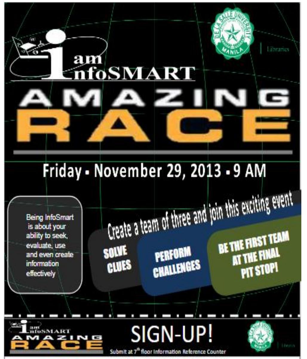 (PDF) The amazing library race