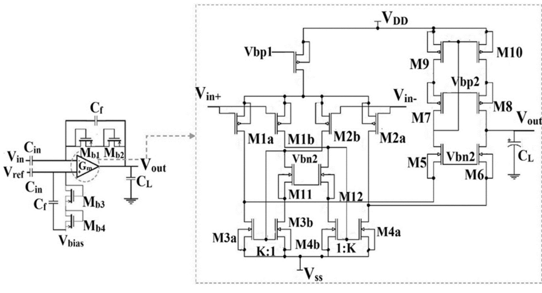 Figure 1 - from Design of a Low Offset, Low Noise Amplifier