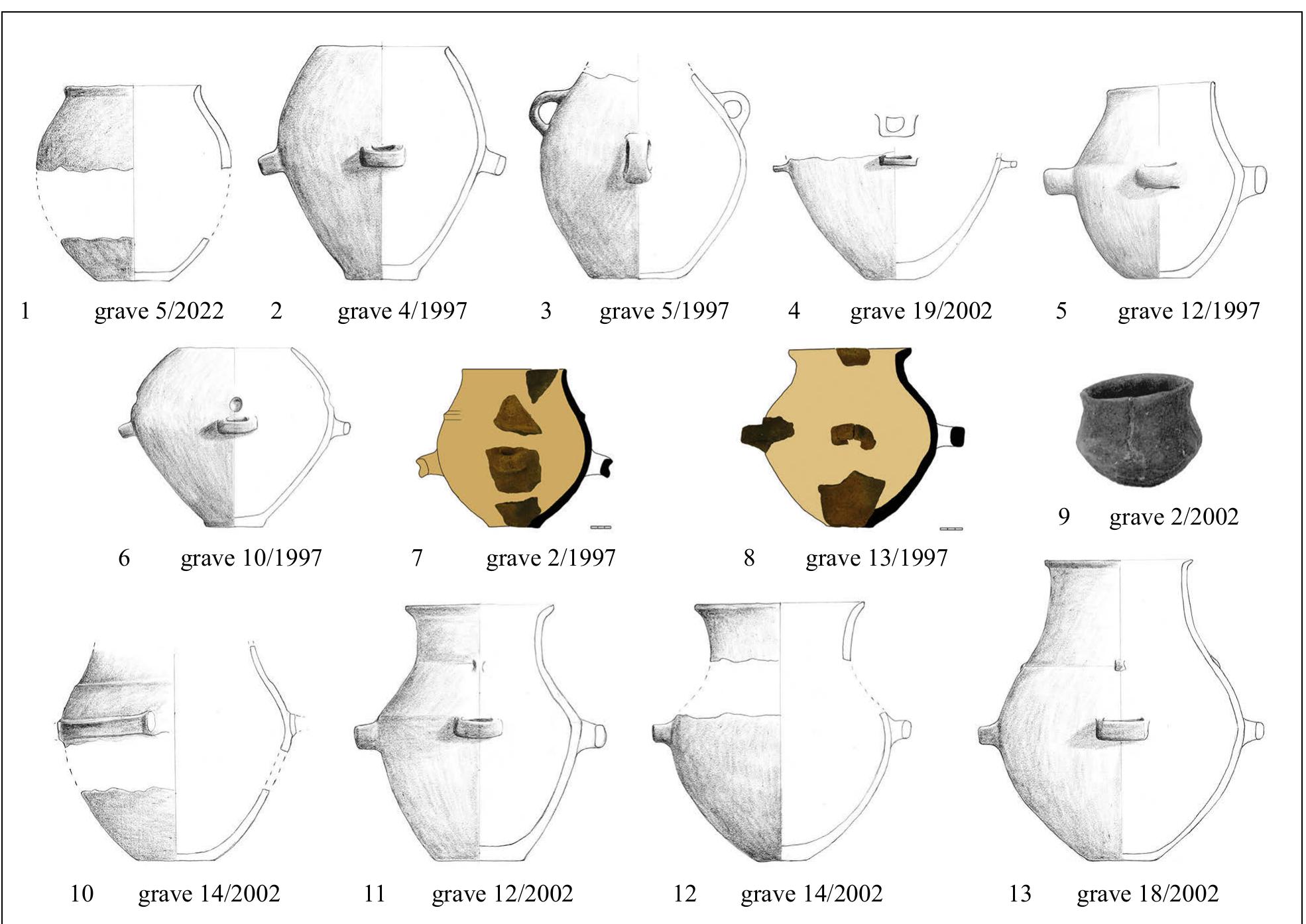 Aleksandar KAPURAN, Mario GAVRANOVIC, Igor JOVANOVIC Bronze Age Burials within the Morava, NiSava and Timok Basins (45-72  Ca. 5. Ypue ca uexpotione ua BopcKom jezepy 