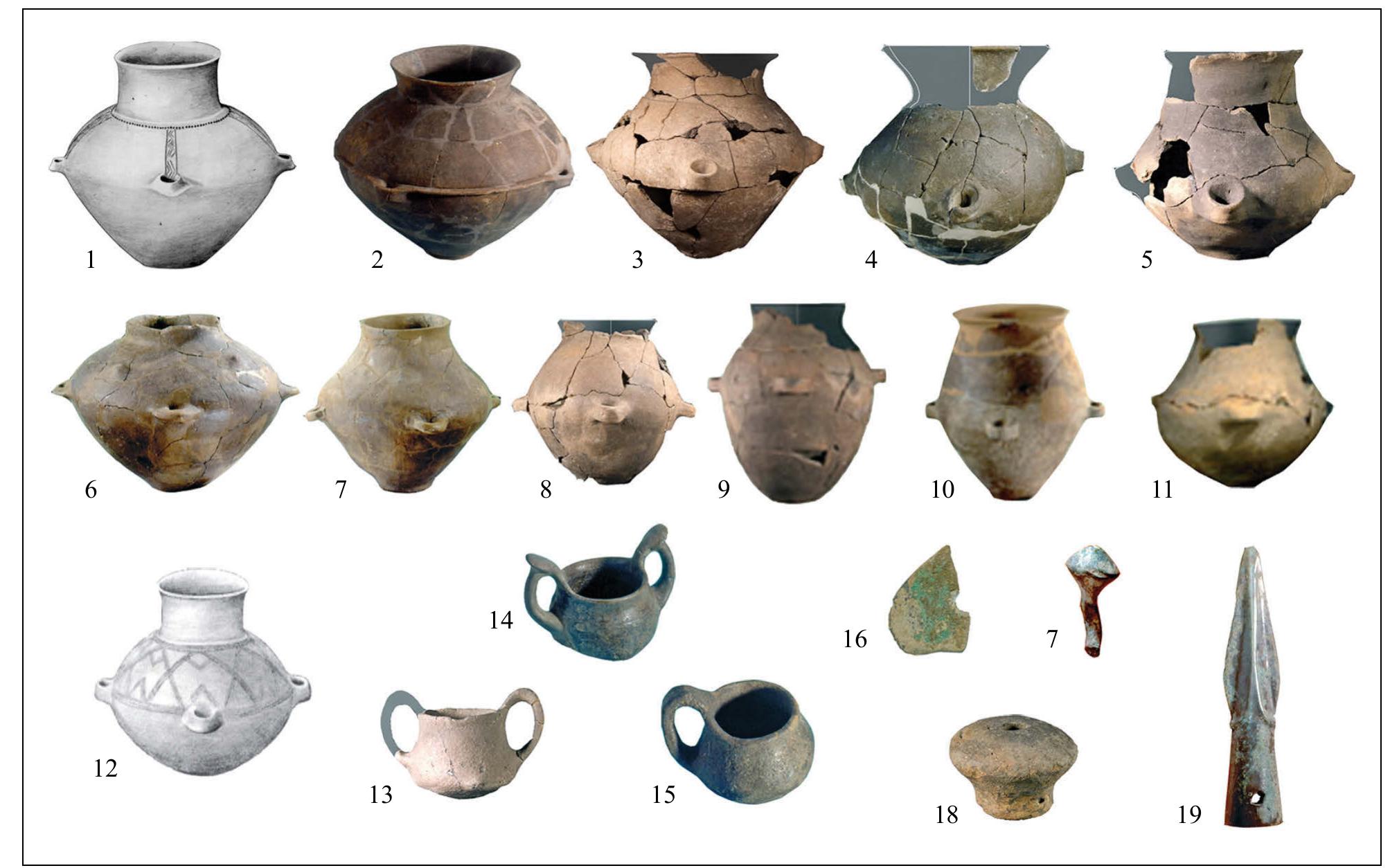 Aleksandar KAPURAN, Mario GAVRANOVIC, Igor JOVANOVIC Bronze Age Burials within the Morava, Nisava and Timok Basins (45—72  Ca. 6. Ypue u ipobxu tipuno3u ca nekpotione Maiypa 