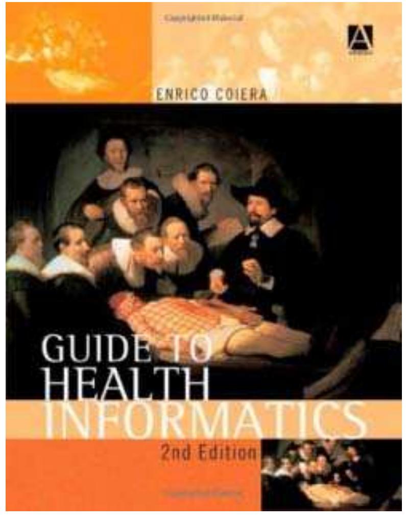(PDF) Guide to health informatics