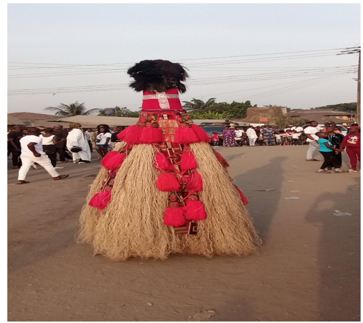 Fig. 7. Mmanwu in Performance (Field Work of Authors, 2020-2022) 