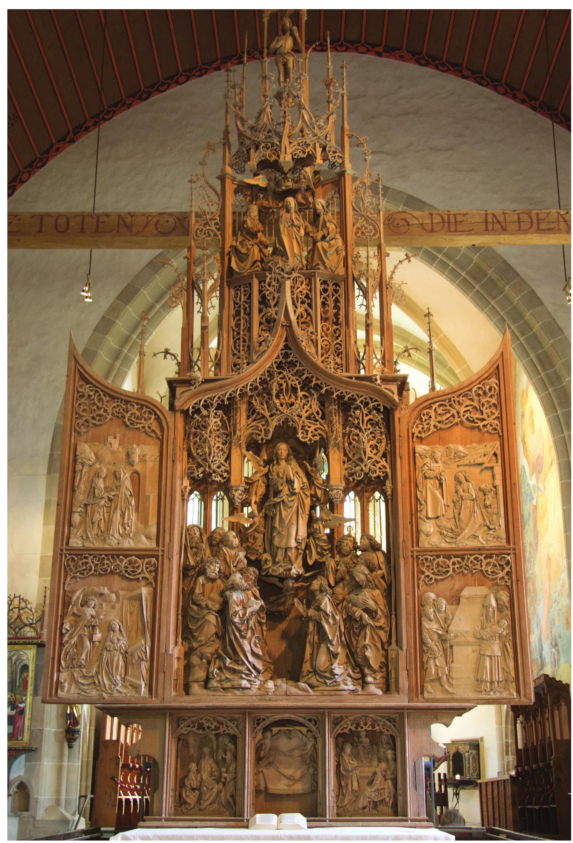 洋書 Der Creglinger Altar File:Creglingen Riemenschneider-Altar 2006 ReiKi.JPG