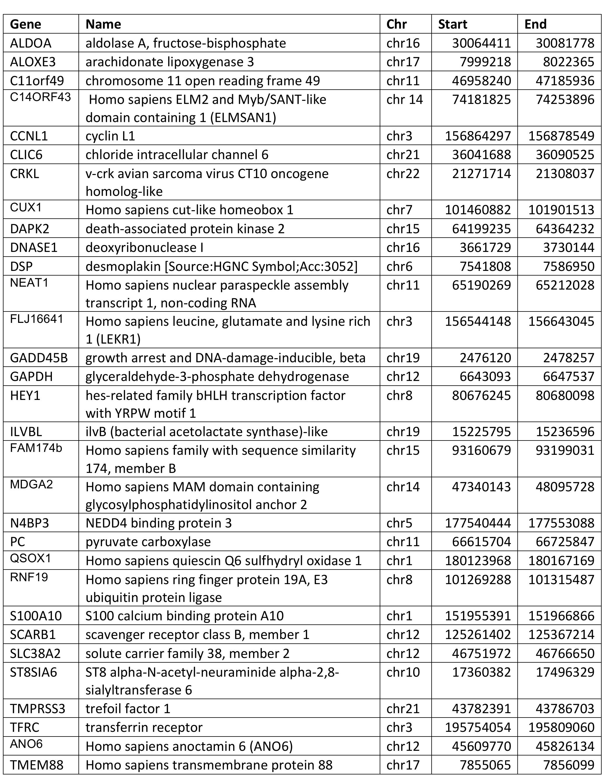Table 1 - from Hypoxia-induced switch in SNAT2/SLC38A2