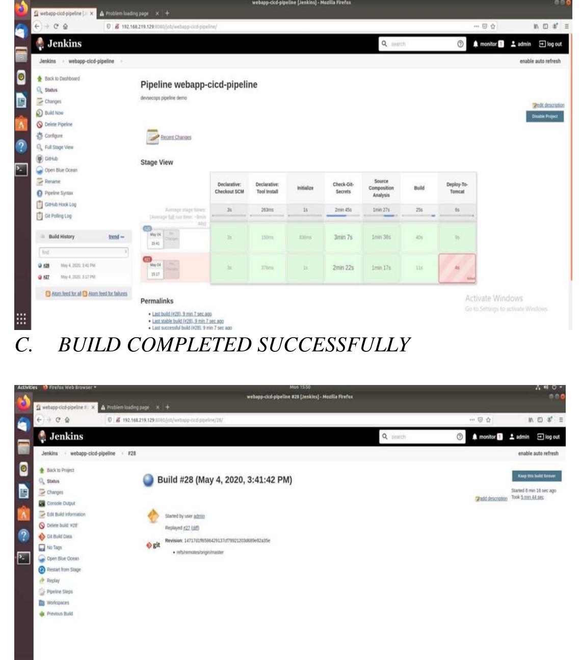(PDF) DevSecOps: A CASE STUDY ON A SAMPLE IMPLEMENTATION OF DevSecOps