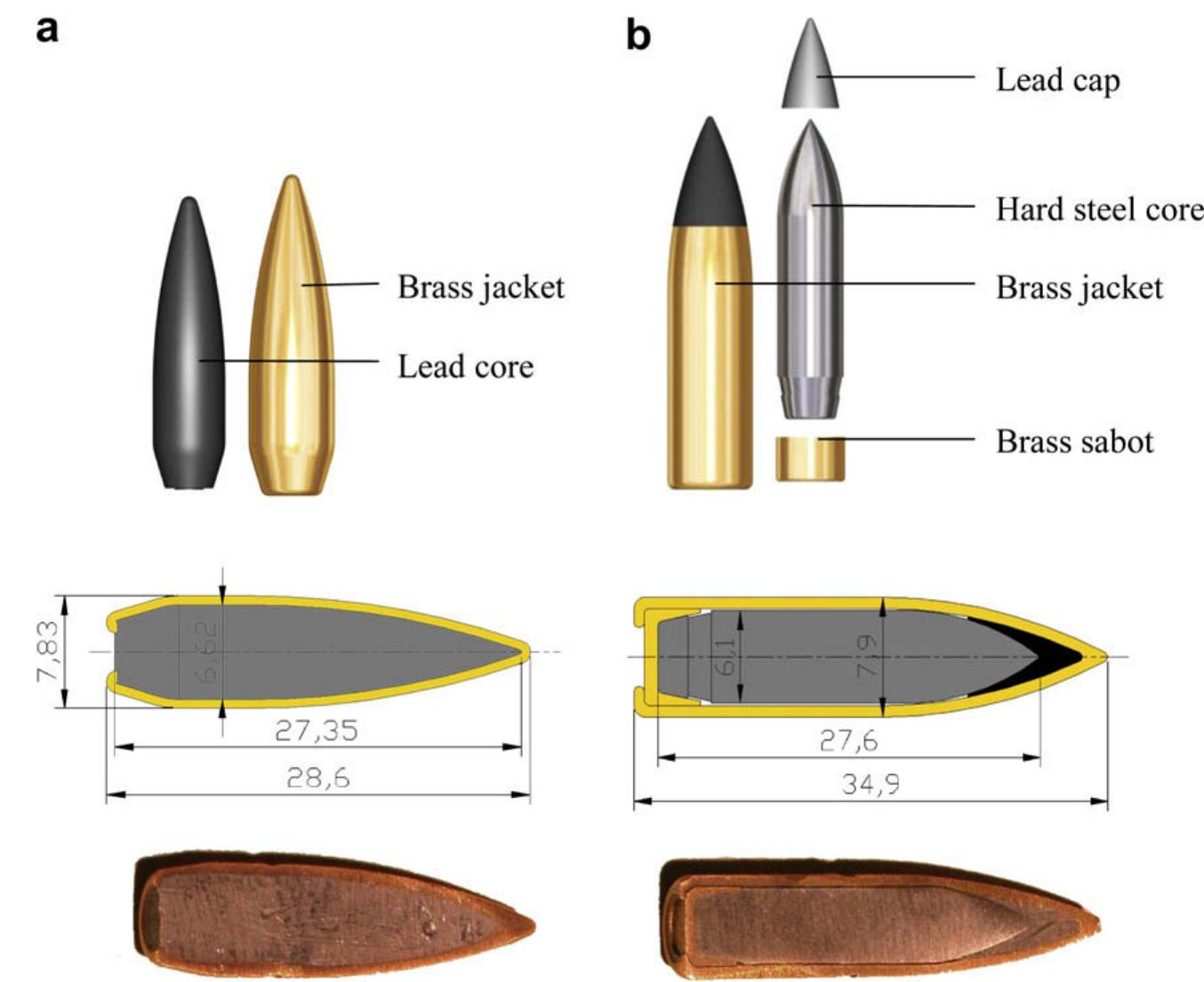 Schematic drawing, geometry and cross-section picture of