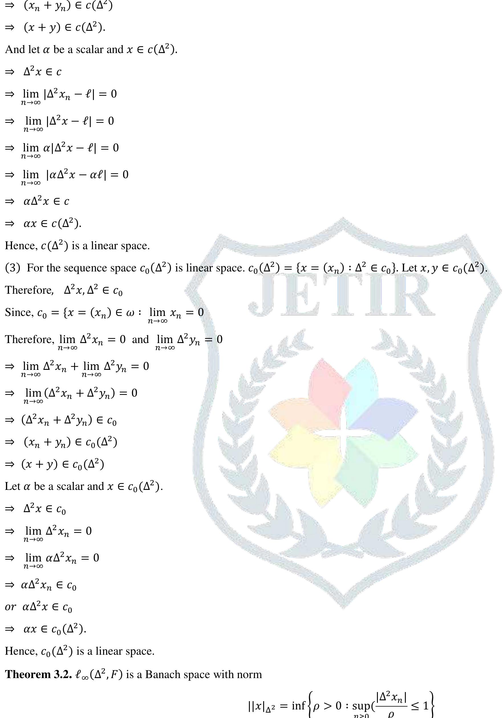 (PDF) Double Difference Sequence Spaces Defined by Orlicz Function