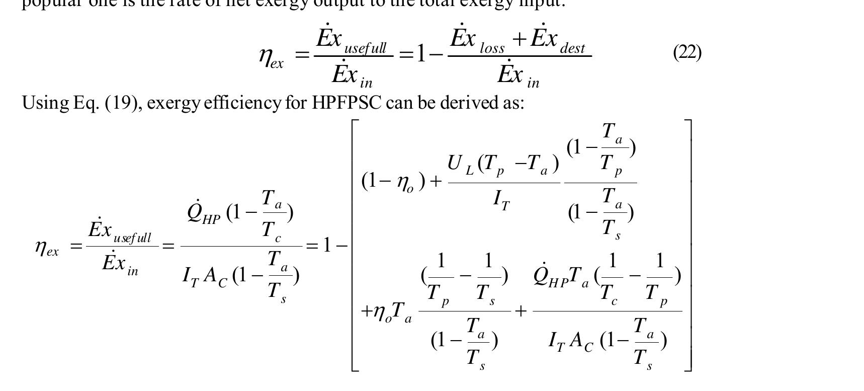 (PDF) Exergy Analysis of a Flat Plate Solar Collector in Combination ...