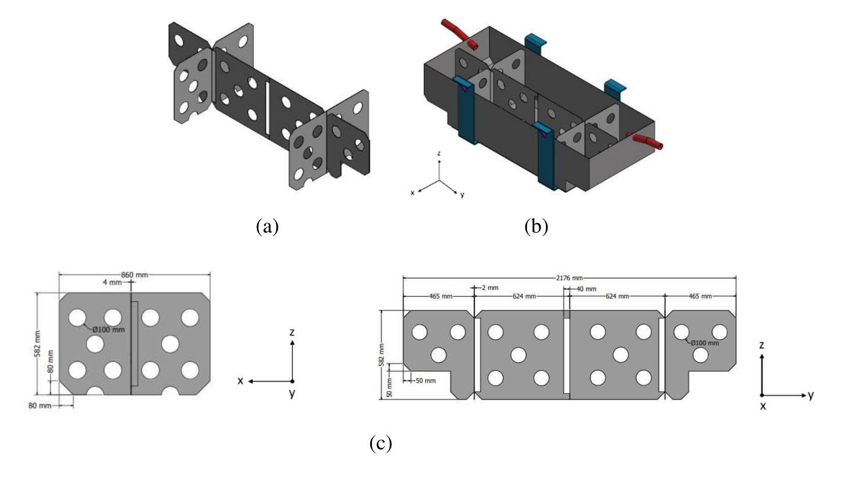 Baffle Model (PDF) Computational Fluid Dynamic (CFD) Simulation on Redesign Baffles ...