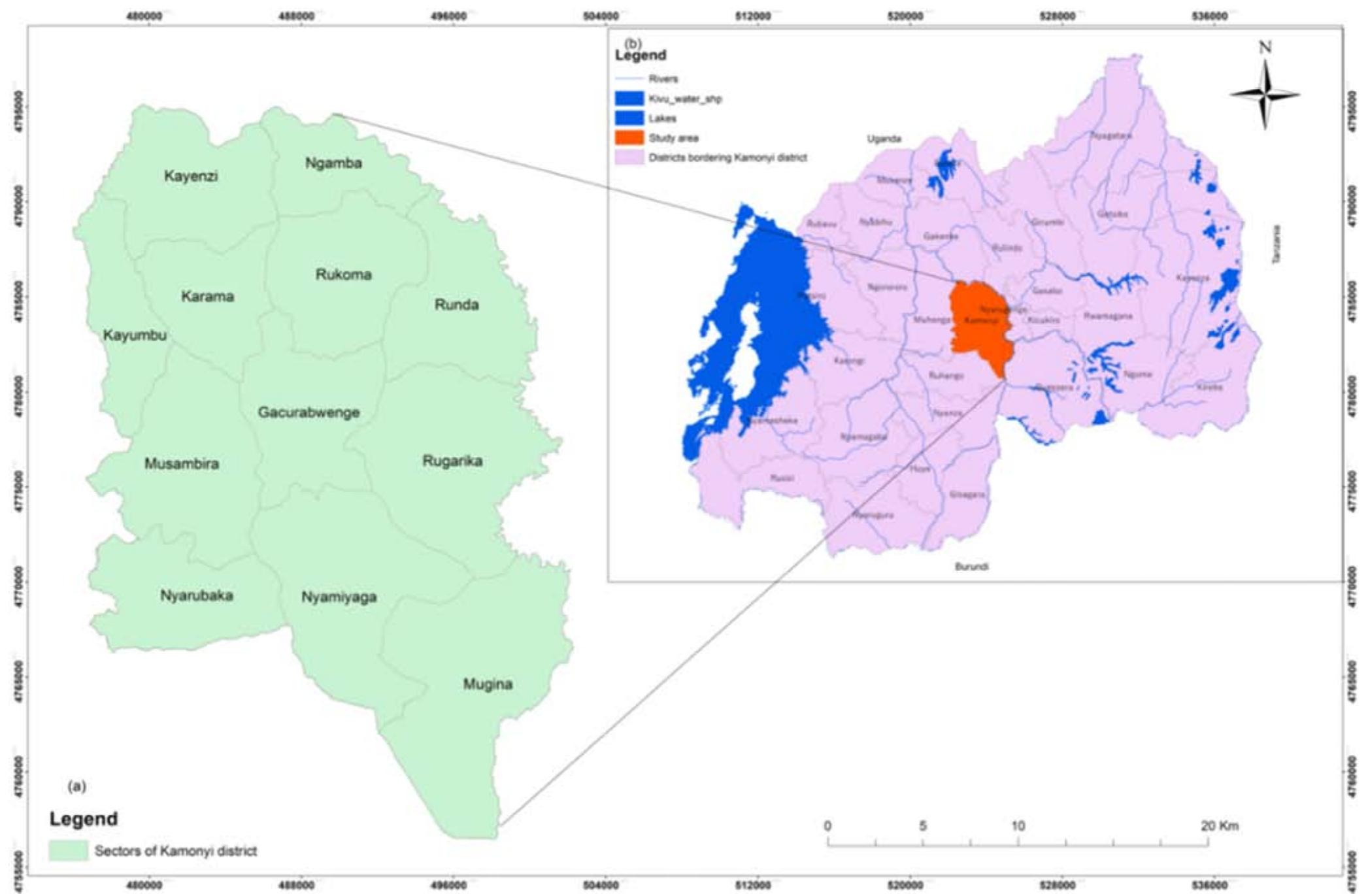 Map Runda Sector (PDF) Spatial Analysis of Flood Hazard for the Risk Reduction in Rwanda