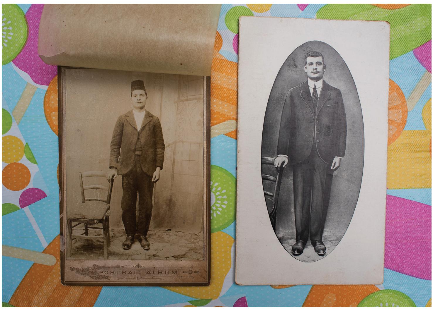 photo-elicitation interviewing. In photo elicitation, the images are a means to an end, a prompt for memory or conversation. In contrast, this research began as historical research into the Ottoman state’s use of photography as a tool of governmental- ity. Hence, these photographs are not mere prompts or props: they are the historical material that I sought to make sense of and build a history around. Once I encountered them in the state archive, the i images propelled the entire project.  FF. 2.2 ee ieee: (ee ee: [Oe <r (icc ge gS 